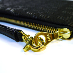 Metallic Snake Mini Pouch